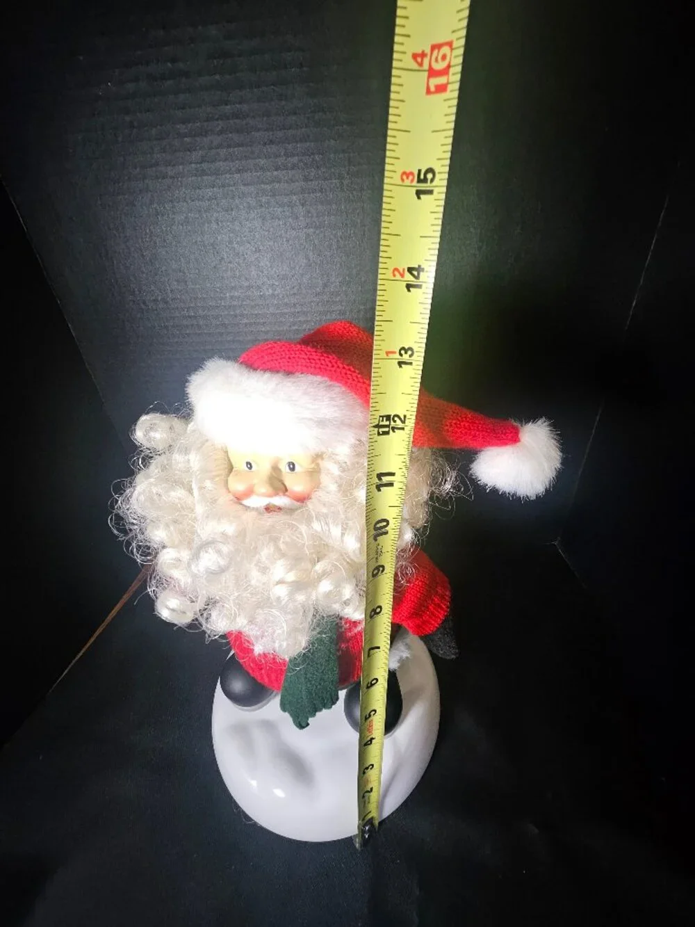 Vintage Jingle Bell Rock A Go Go Santa Animated Dancing Musical 12